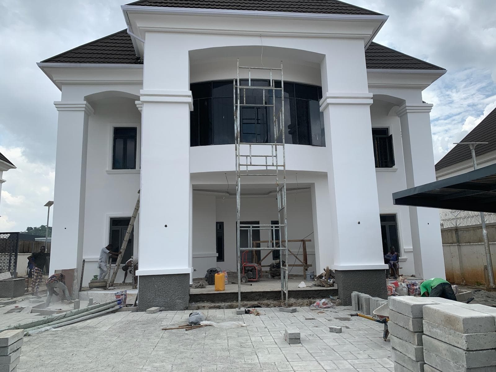 Interns learning software tools